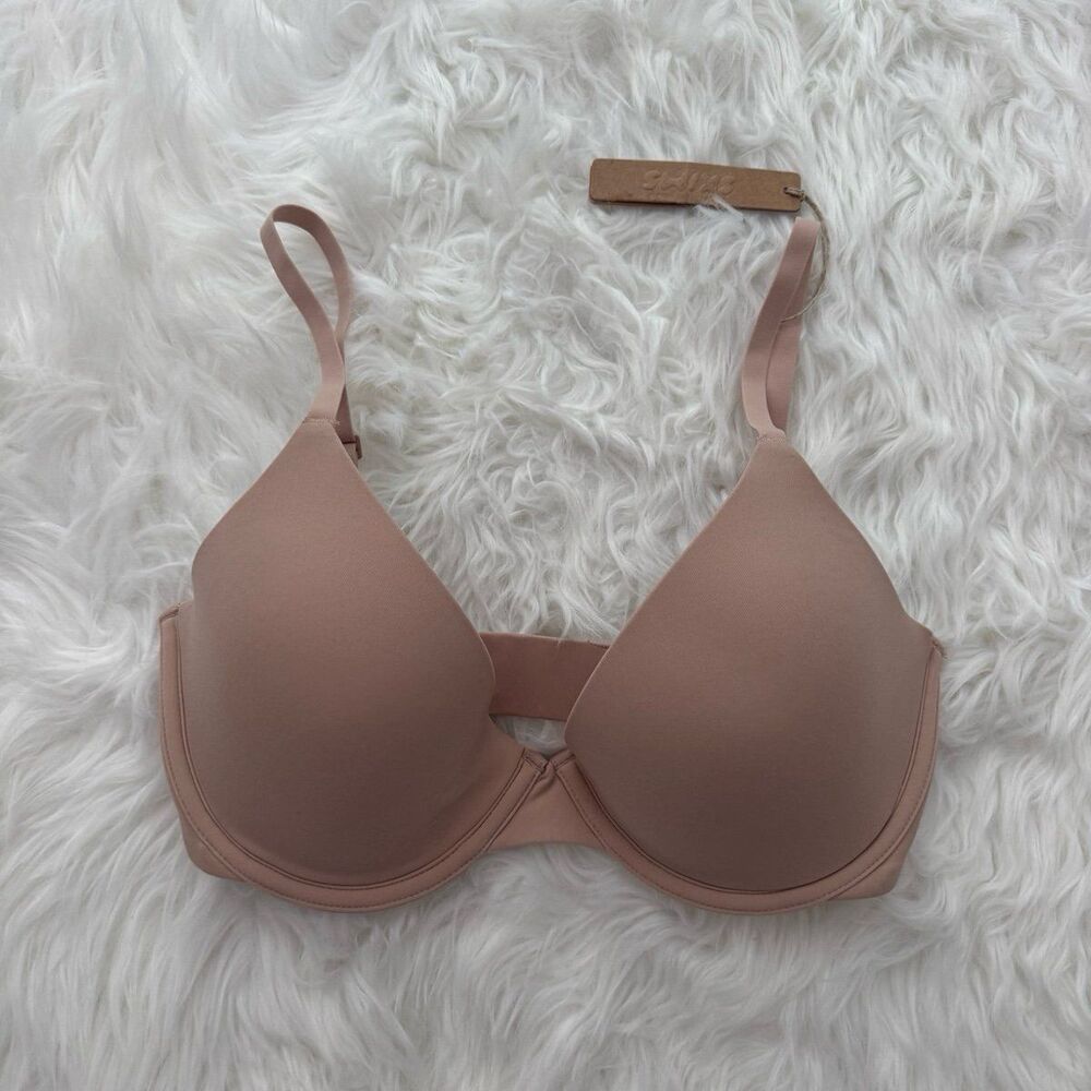 Skims Fits Everybody Scoop Plunge Bra Mica 32DD